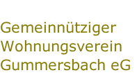Gemeinnütziger Wohnungsverein Gummersbach eG